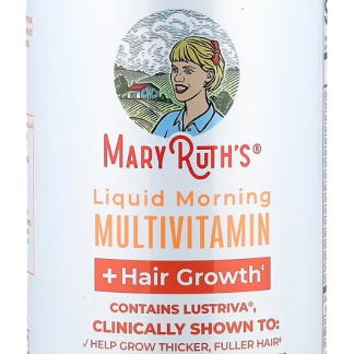 MaryRuth's Liquid Morning Multivitamin + Hair Growth, Peach Mango, 30 fl oz